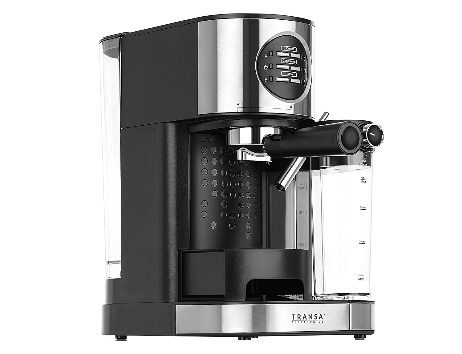 Funkcja przygotowania spienionego mleka bez kawy w ekspresie MultiCoffee TE-72